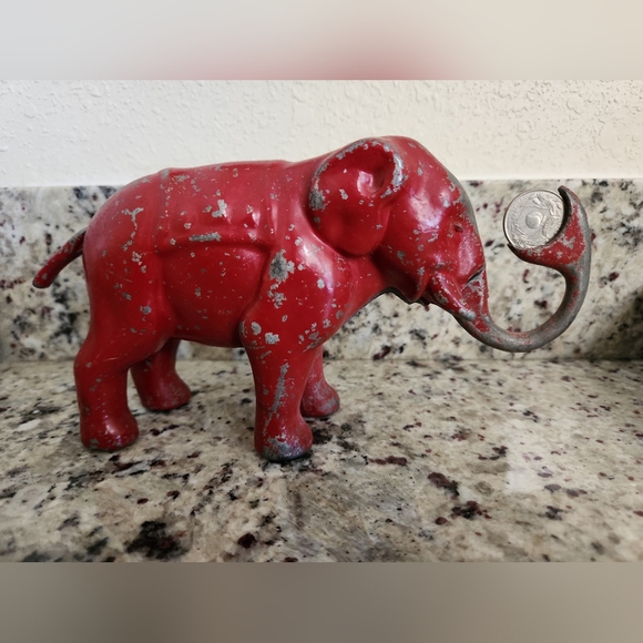 Vintage Elephant Coin Bank - Picture 3 of 8